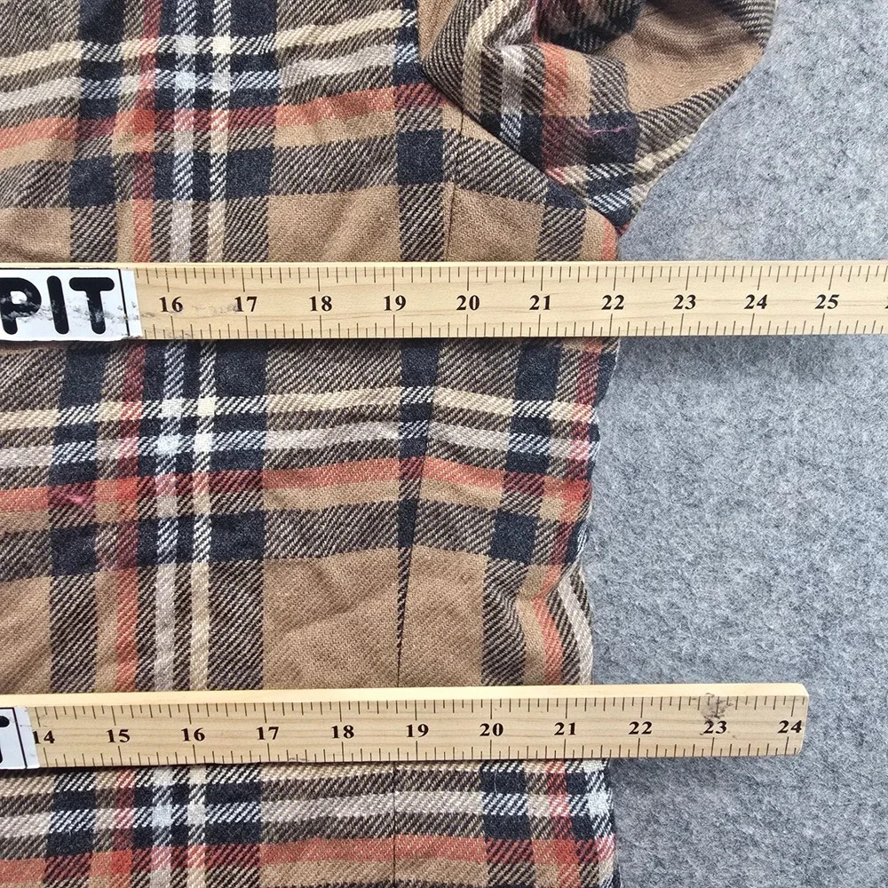 Twisted Tailor Mens 44R Nevada Suit Tan Plaid Wool Blend Slim Fit 36x31 Pants